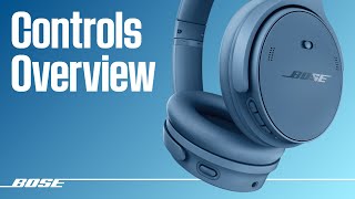Bose QuietComfort Headphones – Controls Overview