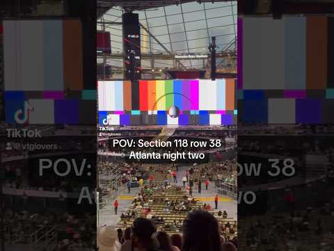 View from the 100s section at the Renaissance Tour! #beyonce #renaissancetour #atlanta #renaissance