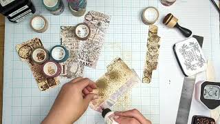 Transform Scraps into Pretty Page Edgers #junkjournalephemera
