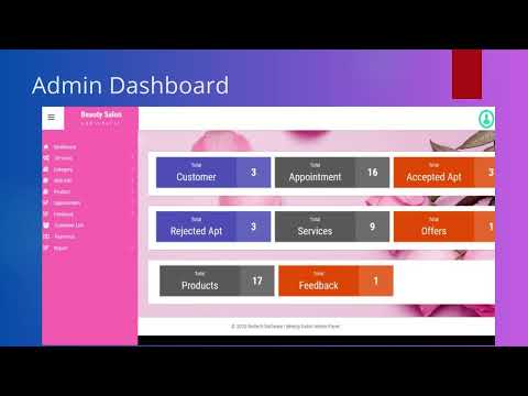 Source Code Parlour Management System Free Download, with Admin & User Dashboard,Riotech Softwares