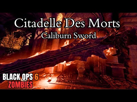 How to get the Fire (Dragon) Sword in Citadelle des Morts - COD BO6 Zombies [Quick Guide]