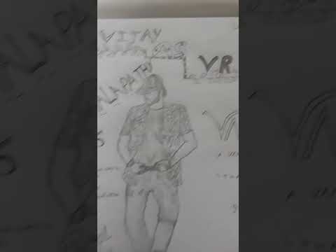 Vijay Drawing #varisu #thalapathy #thalapathy67 #varisufirstsingle #ranjithame #varisusecondsingle