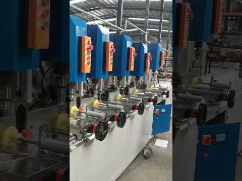 Industrial Six-Head Drilling Center for Aluminum Profiles Multi-Function Machine #machine