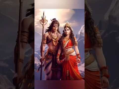bholenath ji se parwati Ka milon #mahadevlover #shortsfeed