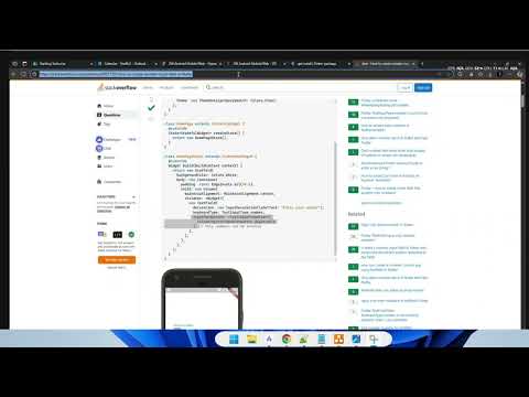 Flutter Class #6 by Shafik Sir