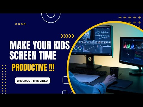 Make your kids screen time healthy and productive !!#onlineclasses  #screentime #kids #learntocode