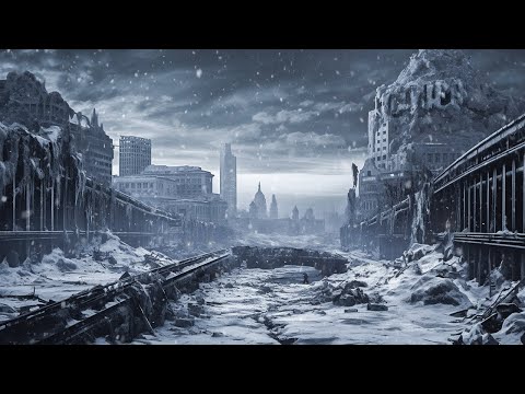 Howling Wind & Blowing Snow for Sleep, Relax | Wind Sounds | Winter Storm & Icy Snowstorm Ambience