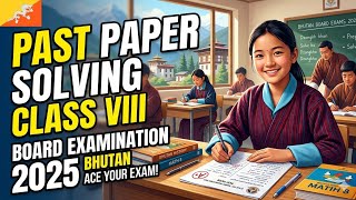 Board Examination paper solving 2025