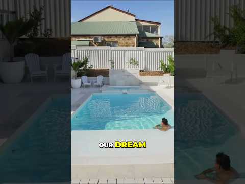 DIYer Builds A Backyard Paradise! #beforeandafter #diyprojects #landscapedesign