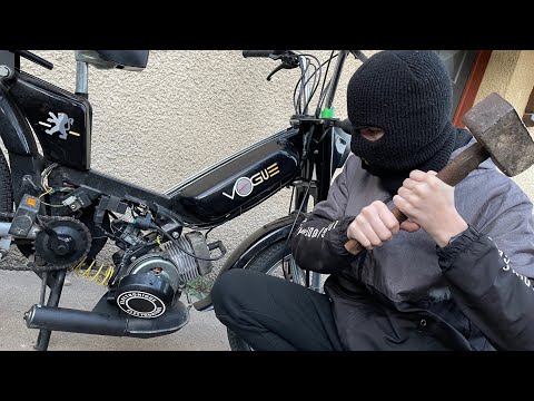 Débrider l'allumage d'origine sur Peugeot 103