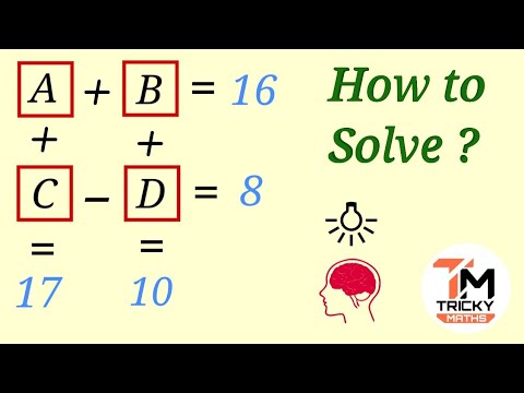Mathematics Brain Teaser Puzzle || Tricky Maths