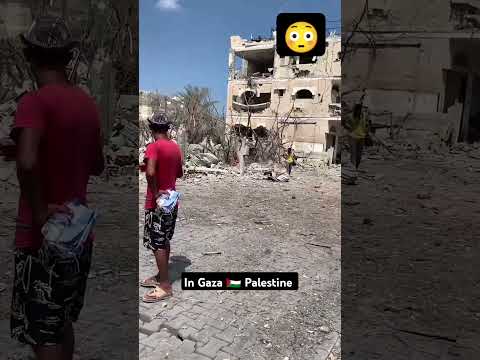 What Home? the aftermath life in Gaza 🇵🇸 Palestine during Israels war on Gaza Palestine 2024 #shorts