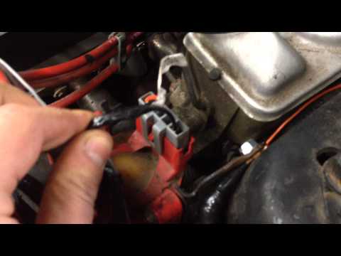1986 Mustang MSD Tach Adapter install w/ TFI system using the 6AL.