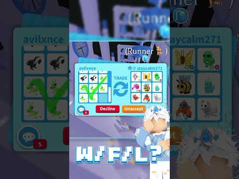 ADOPT ME RANDOM TRADING VIDEO AETHERWAVE #adoptmeviral #adoptme #playadoptme #roblox #shorts