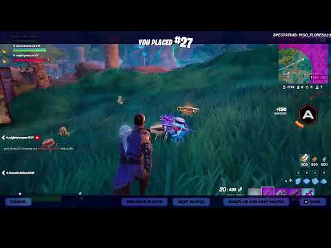 Chill Fortnite Spectate | No Talking Just Upbeat Music & Feel-Good Vibes | Live Gameplay