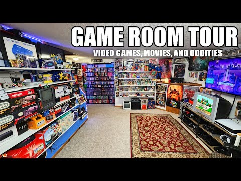 $50,000 Retro Collection with Over 1,200 Games! | Game Room Tour