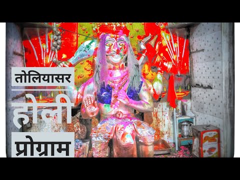 बाबा भेरू नाथ के दरबार मे होली का प्रोग्राम