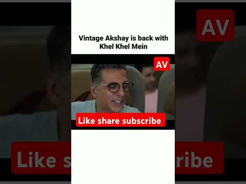 Akshay Kumar new movie 🎥 khel khel mein short trailer #Akhaykumar #dish patani#New movies #comedy#
