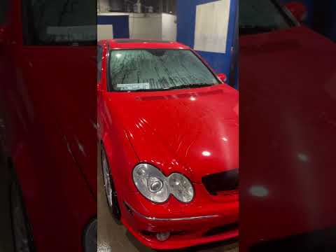 DIY detail 5 year ceramic doing work! #amg #ceramiccoating #detailing #automobile #w203 #c55 #cartok