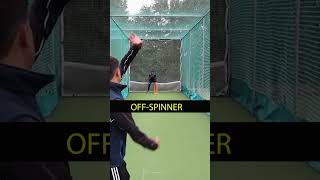 🌪️ Off-Spin vs The Doosra | Finger Spin #shorts