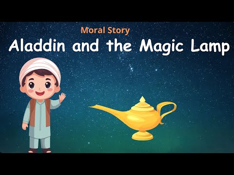Aladdin and the Magic Lamp | Moral Stories For Kids | Bedtime stories| #story  #trending #animation