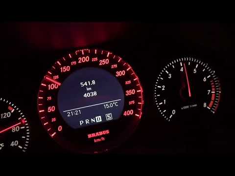 W204 Brabus Bullit 6.2 V12 0-200km/h