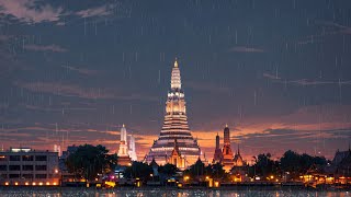 Lofi Rain ⛈️ Heavy Rain In Bangkok ~ lofi hip hop