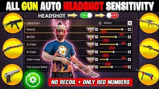 Free Fire Auto Headshot Trick 2026 Sensitivity | 2gb, 4gb, 6gb Ram Headshot Sensitivity Setting