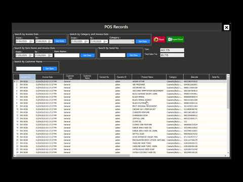 How to check the sold items from the Sales Report - CORETECHZ