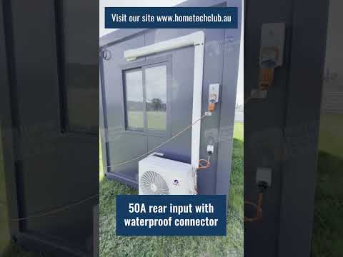 Container Homes - JULIET1 NERO Exterior Tour