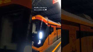 Patna Metro🤍 #patna #patnametro #bihar #metrocity #trend #songs #orange #patnadiaries #lifestyle