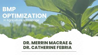 BMP Optimization in Agriculture & Drainage