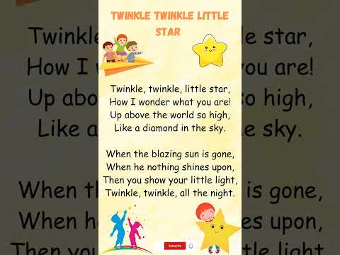 Twinkle Twinkle Little Star ⭐ | Best Nursery Rhymes for Kids & Toddlers #nurseryrhymes #shorts