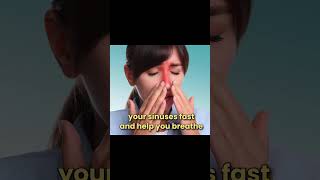 How to clear sinuses ?! 😁 👃 #sinusrelief #Naturalremedies #health #homeremedies