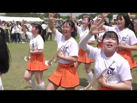 京都橘高校吹奏楽部海の中道パレードKyoto Tachibana Fukuoka
