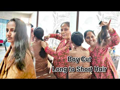 How to Do a Perfect Boy Cut | Long to Short Hair Transformation | Short Haircut Tutorial