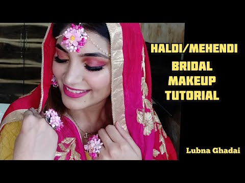 Haldi / Mehendi Bridal Make-up Tutorial