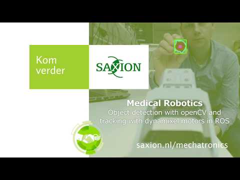 Medical Robotics - Object detection with openCV and tracking with dynamixel motors in ROS