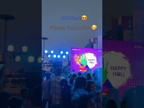 Holi Celebrations🎉#hcltech#hcl #chennai#shortvideo#holi #holispecial #shorts#shortsviral #dance#dj