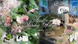 April Spring Vlog °❀⋆.ೃ࿔*:･| vlog no. 22 birthday party! mini trip and study with me~