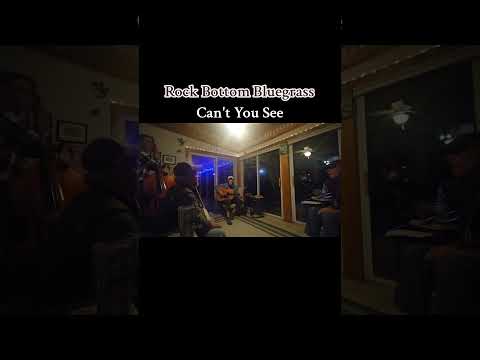 Rock Bottom Bluegrass covers Can't You See