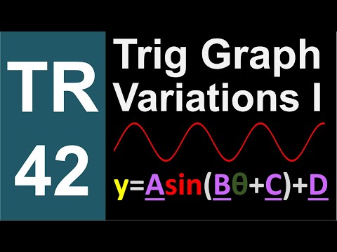 TR-42: Trig Graph Variations (Trigonometry series by Dennis F. Davis)
