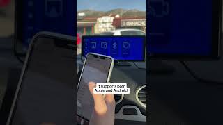This car screen is going viral for a reason. #carhack #carupgrade #cartablet #carscreen #carplaytabl