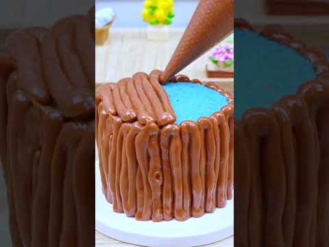 Satisfying Miniature Rainbow Kitkat mix Oreo Cake Decorating Idea | ASMR Chocolate
