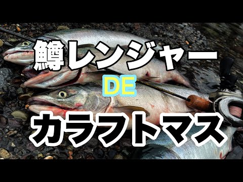 【カラフトマス釣り】鱒レンジャーをブチ曲げろ！