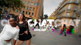 [DANCE COVER/IN PUBLIC] ‘CHAT’ GIRLSET with 8 dancers dance cover by COSMIX