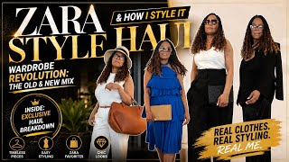 How I Style My New Zara Haul Using Clothes I Already Own | Summer Outfit Ideas