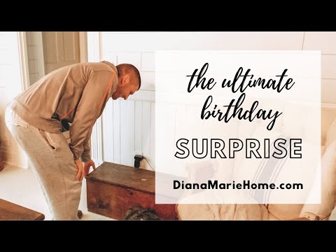 I kept a secret.. Kurt's Birthday Surprise | Diana Marie Home