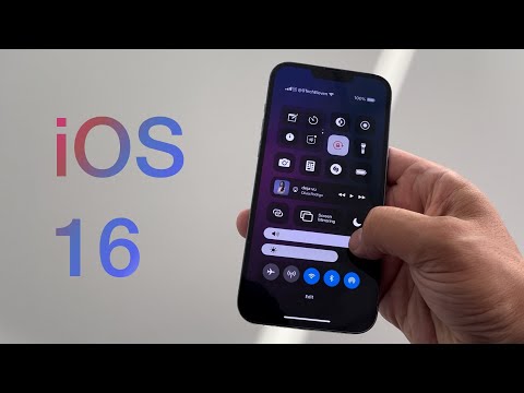 iOS 16 - iPhone 13 Real Life Mock Up