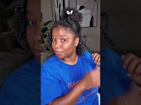 4B Wash & Go Journey #4bhair #4chair 4chair #type4hair #washandgo #shortsfeed  @sheamoisture